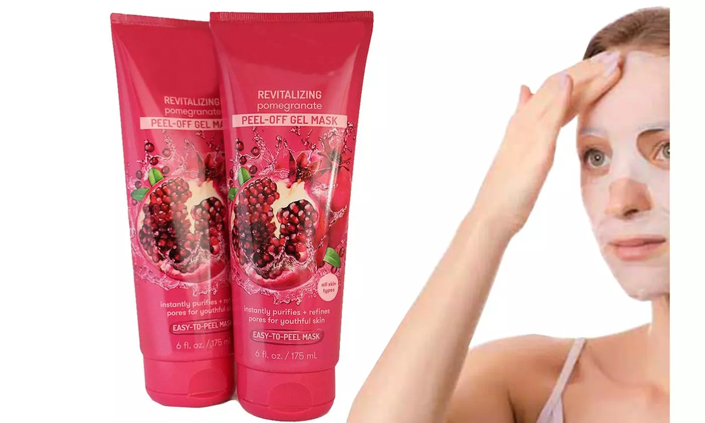 Beauty Face Care Revitalizing Pomegranate Peel-Off Gel Face Mask 175 ml - Primary Image