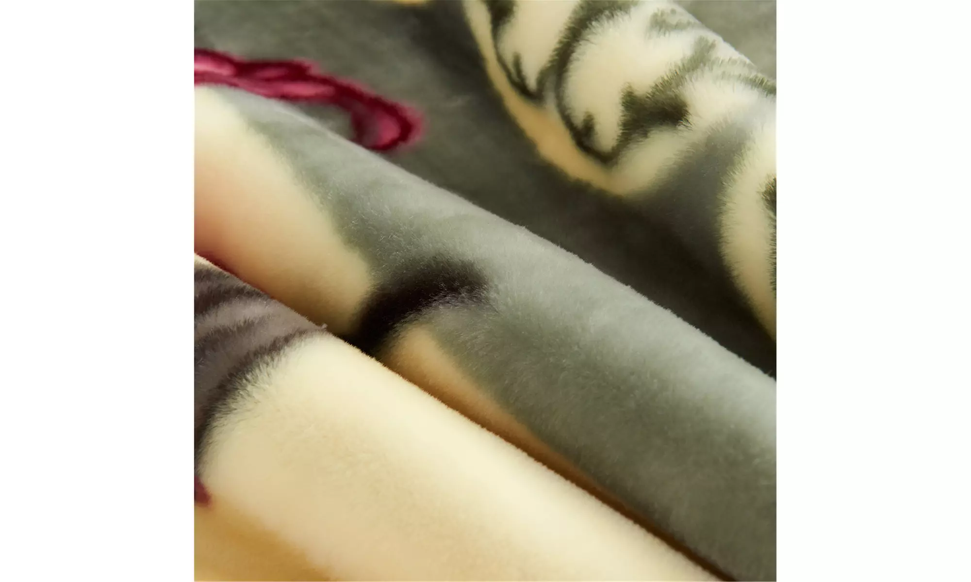 JML Heavy Fleece Blanket,2 Ply Printed Bed Blanket For King Size,85"x93",10Lb