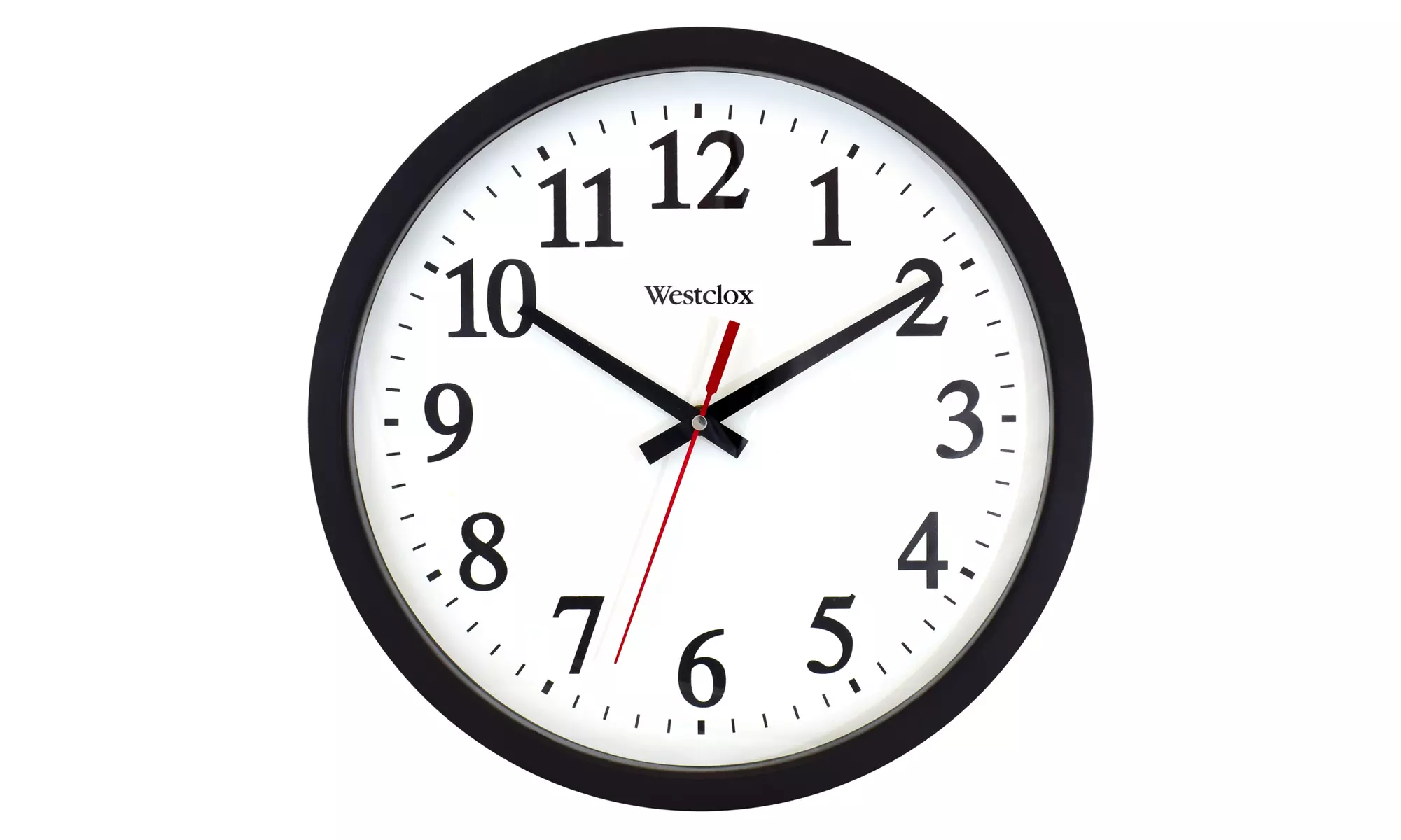 Westclox 14" Round Electric Powered Office Wall Clock - Primary Image