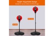 Kids Punching Bag Toy Set Adjustable Stand Boxing Glove Speed Ball w/ Pump New - Second Medium