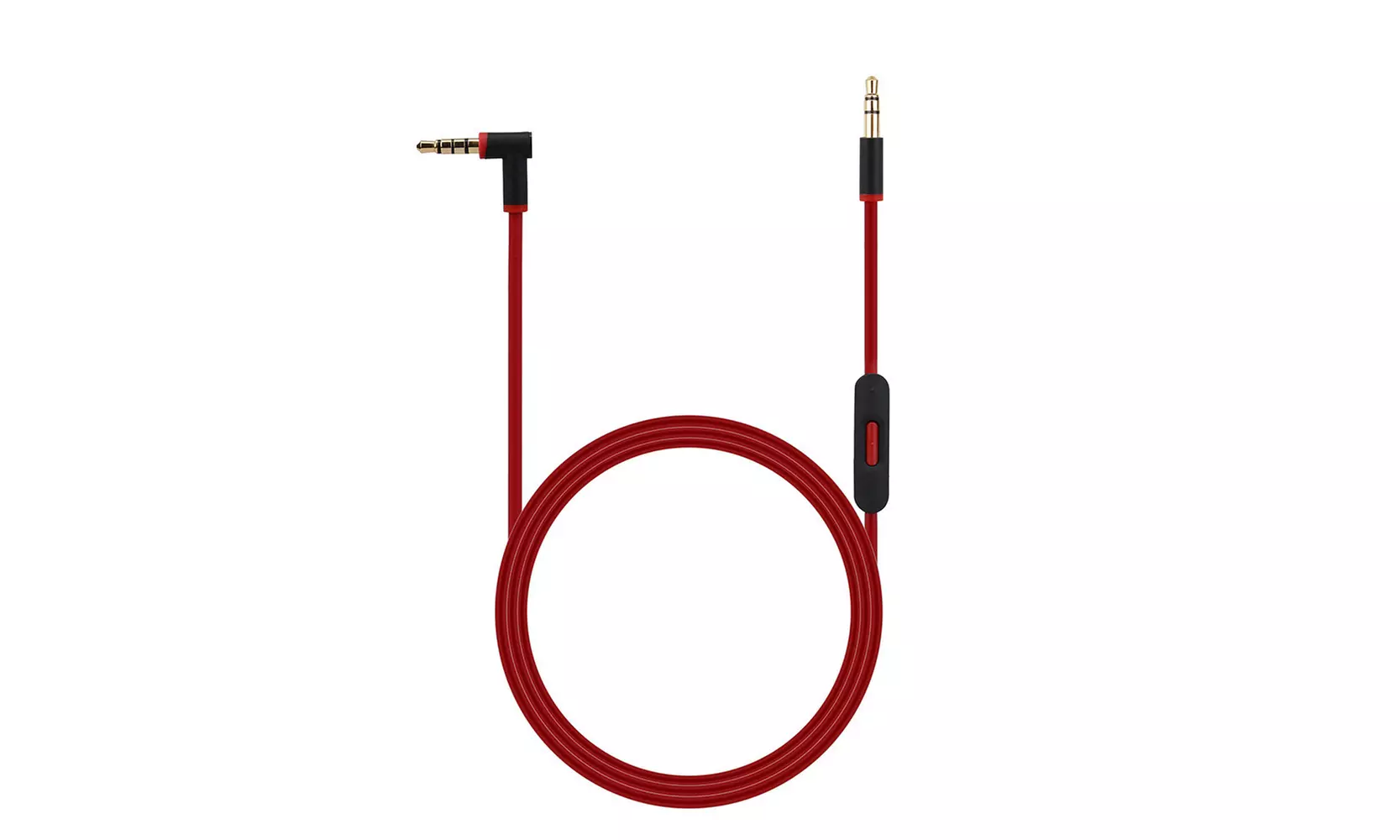3.5mm Replacement Audio Cable Cord Wire W/Mic for Beats With Dr Dre Headphones - Primary Image