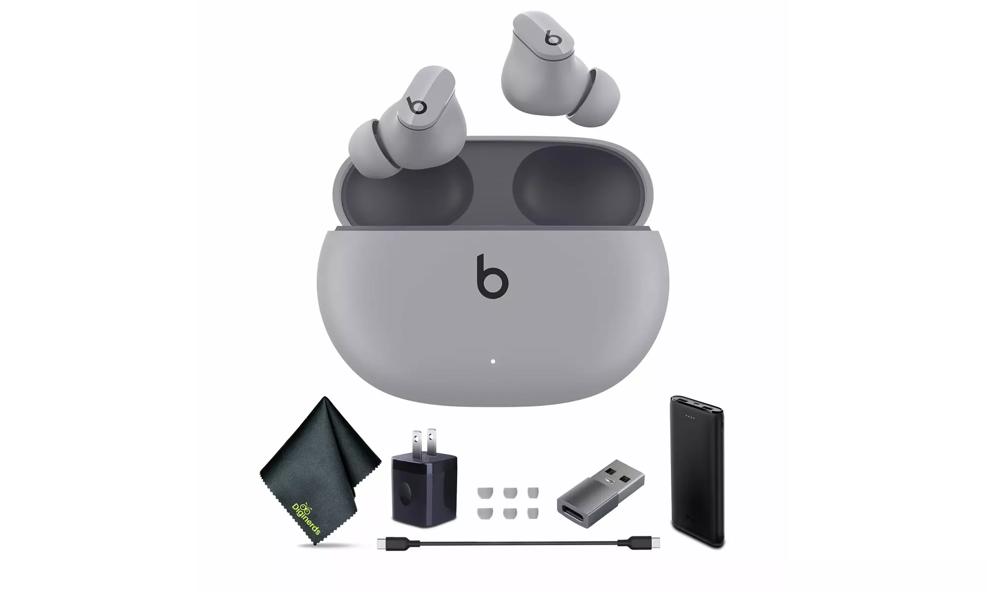 Beats Studio Buds, Noise Canceling, True Wireless, In-Ear Headphones Bundle