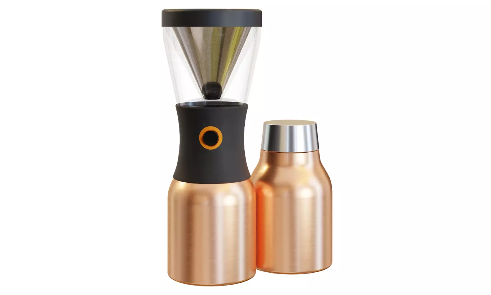 Asobu Portable Cold Brew Insulated Coffee Maker (40oz)