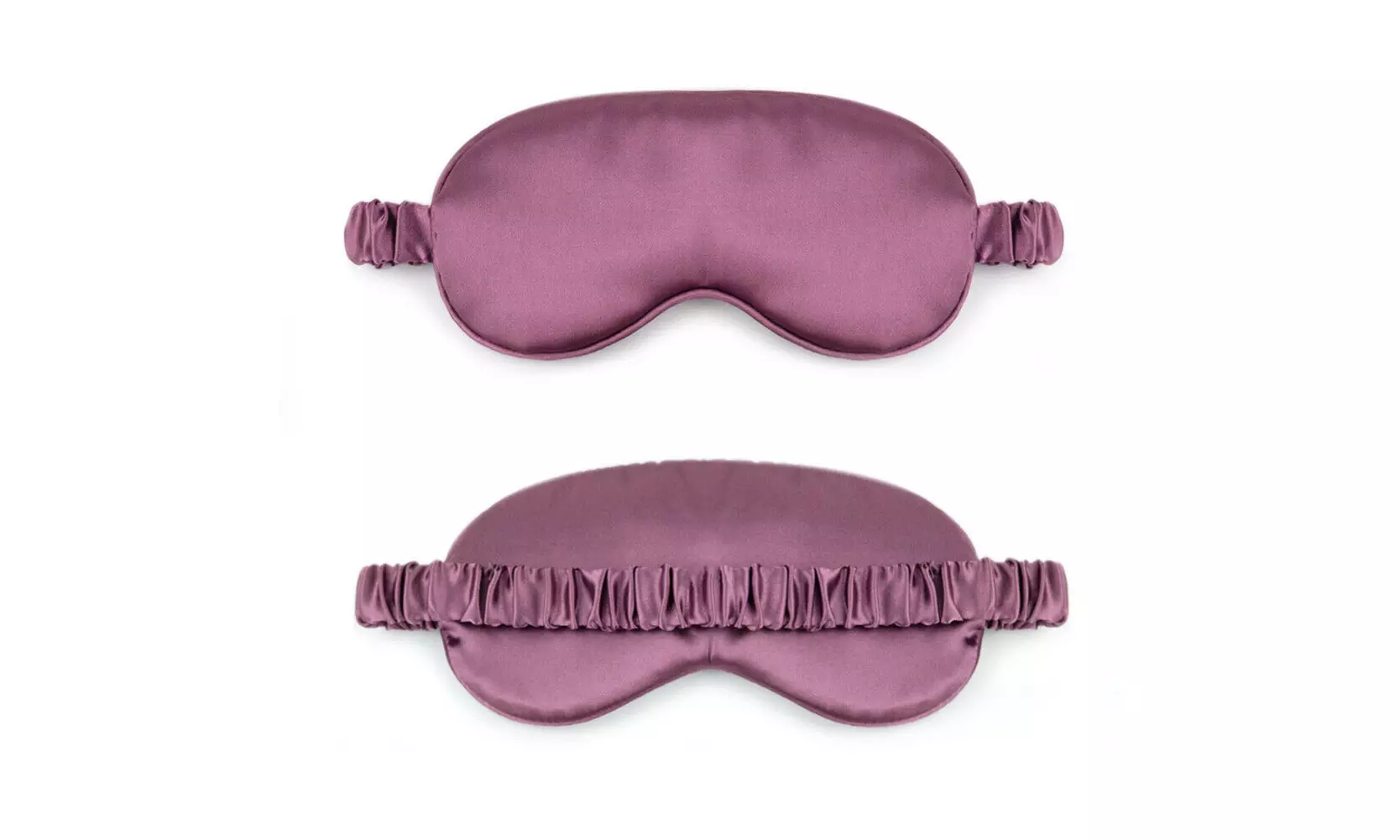 Double-sided Satin Silky travel Sleep Eye Mask Cover Padded Blindfold Smooth