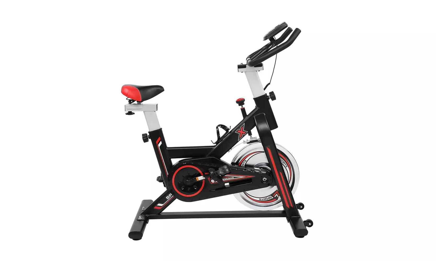 Exercise Bike with 17 lbs Flywheel & Comfortable Seat Cushion - Primary Image