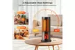 Costway 17-Inch Tower Space Heater for Indoor Use 1500W PTC Fireplace Heater - Second Medium