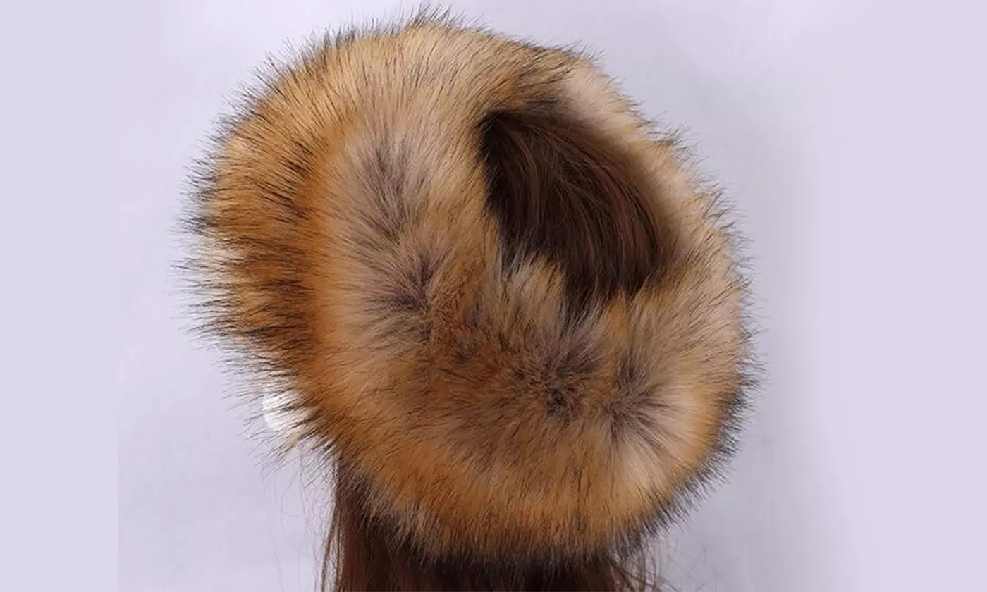 Women Winter Faux Fur Hat 