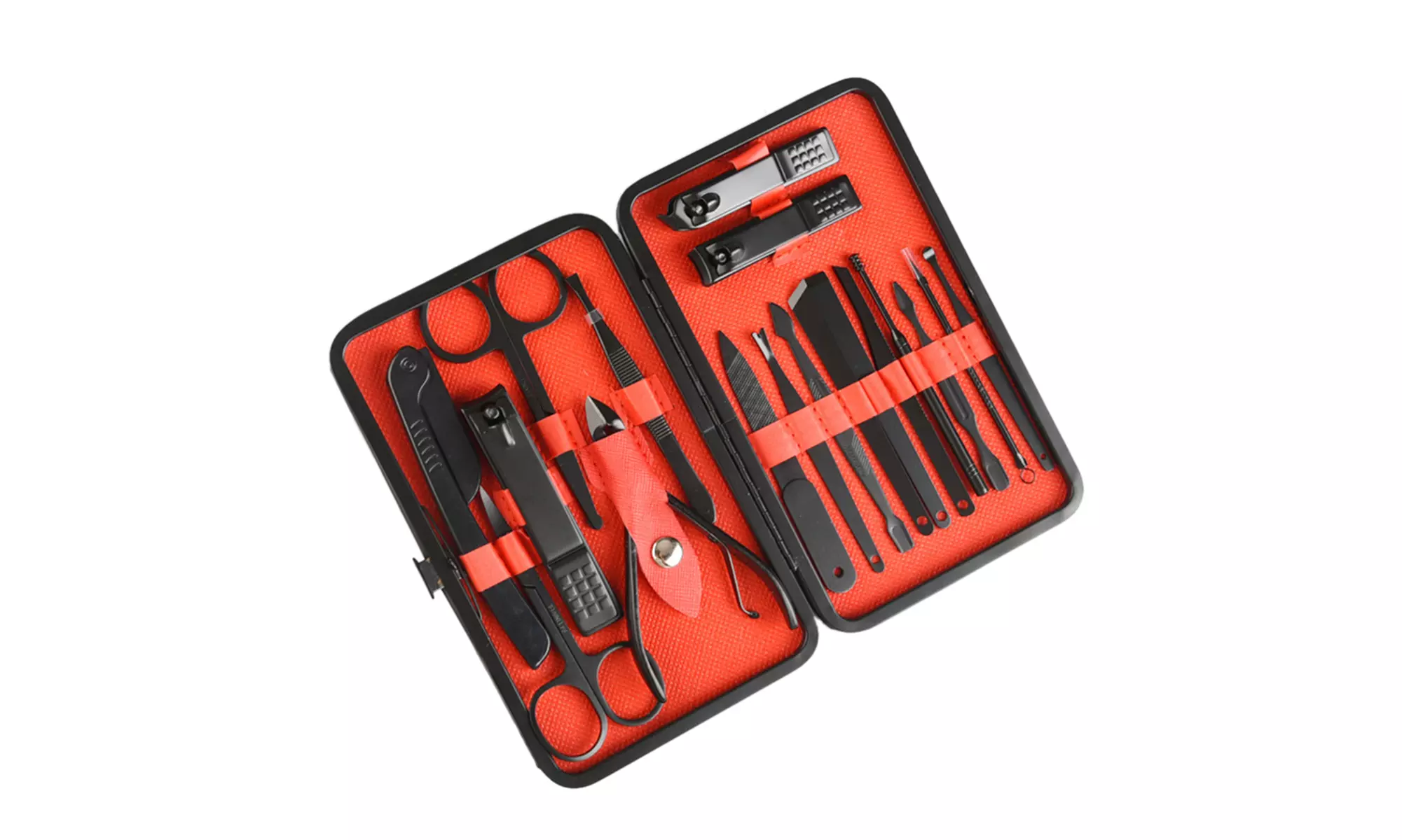 Nail Tools Manicure set Nail Care Kit Nail Clipper Grooming Kit 18 pcs - Primary Image