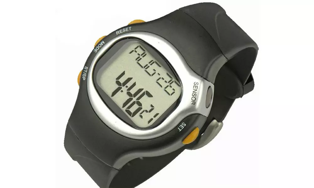 Six-in-one Sports Watch with Built-In Heart Rate Monitor - Second Medium