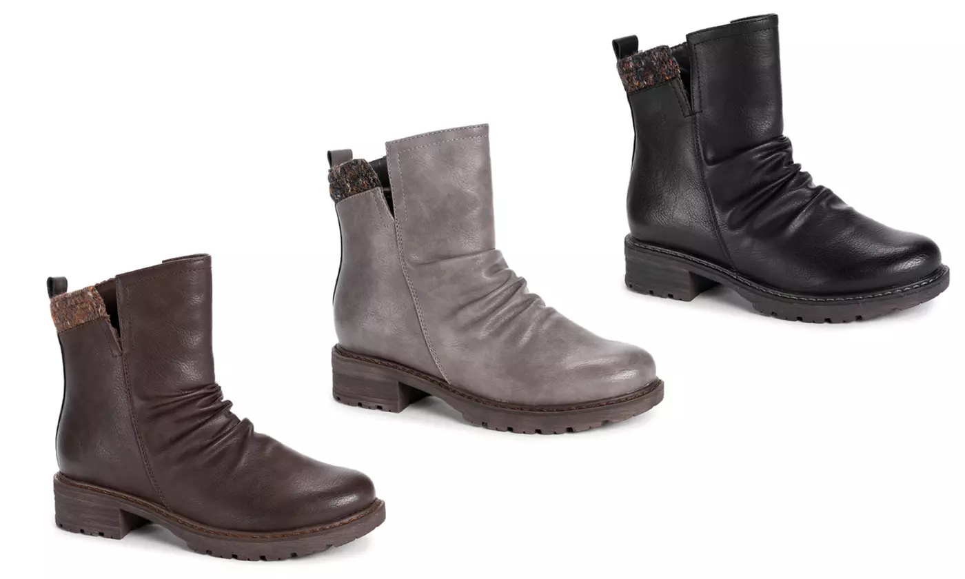 LUKEES by MUK LUKS Women's Logger Banff Boots  - Primary Image