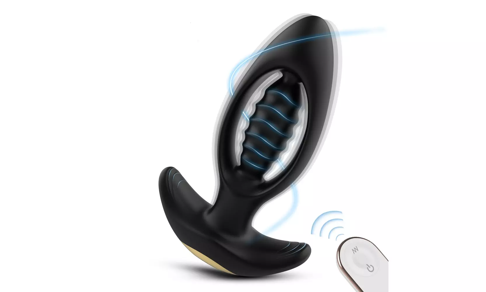 9 Powerful Anal Plug Bead G spot USB clitoris Wearable Stimulation Vibrator - Primary Image