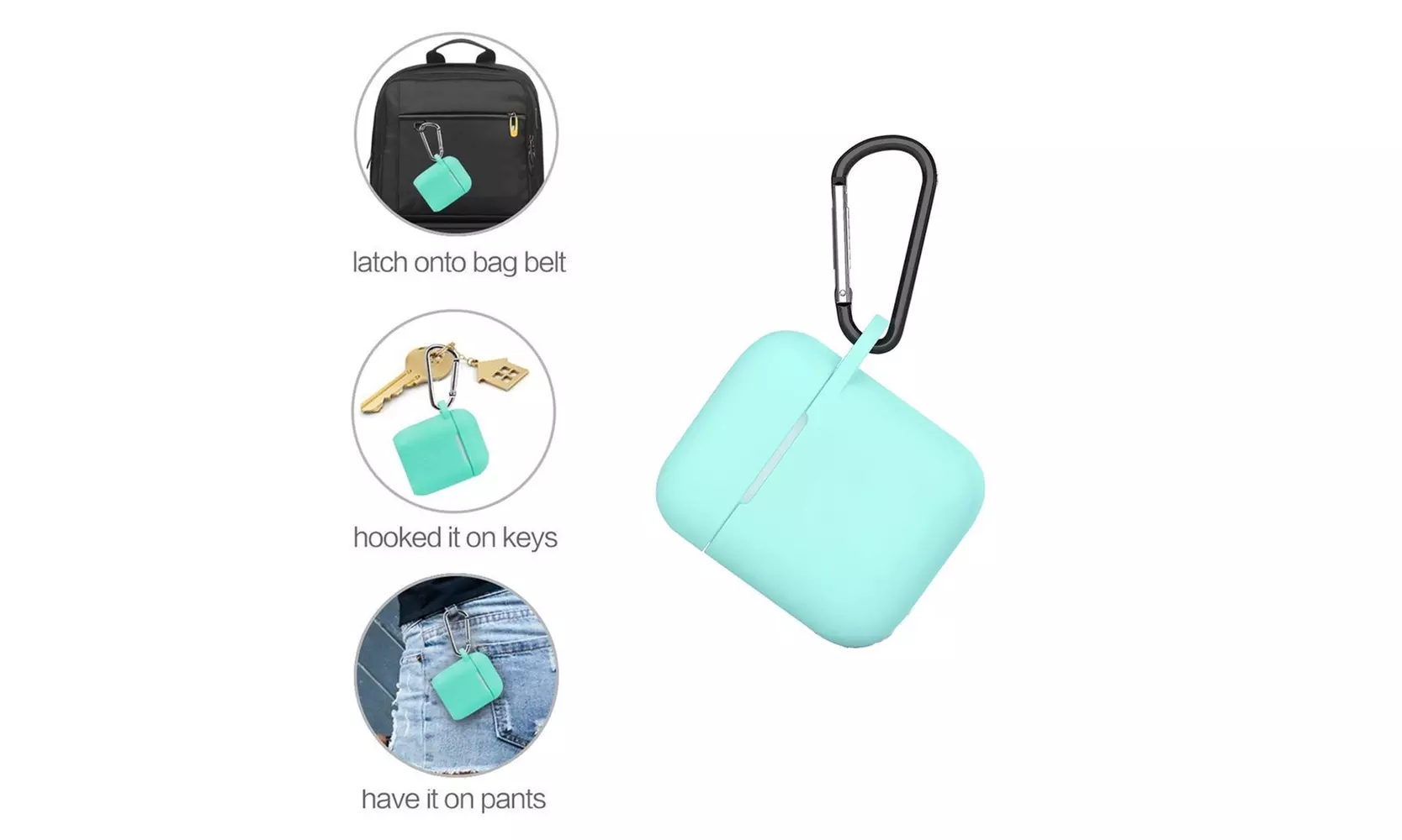 AirPods Silicone Case Cover Protective Skin for Apple Airpod Charging Case