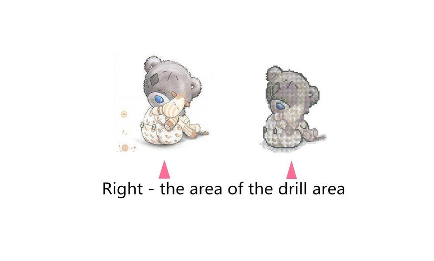 Image 5: DIY Rhinestone Pasted Diamond Painting Cross Stitch