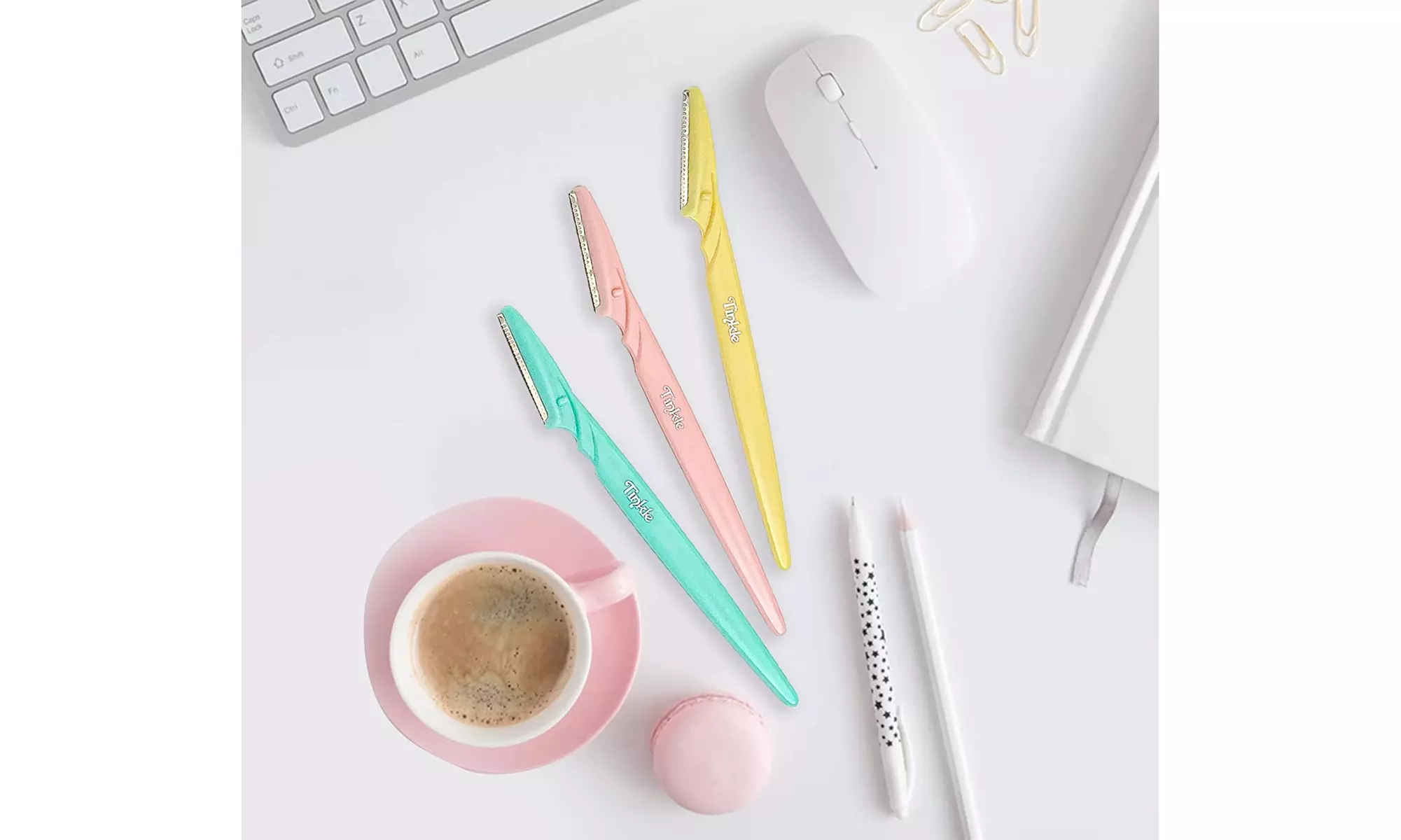 Dorco Tinkle Eyebrow Razors for Women - Second Medium