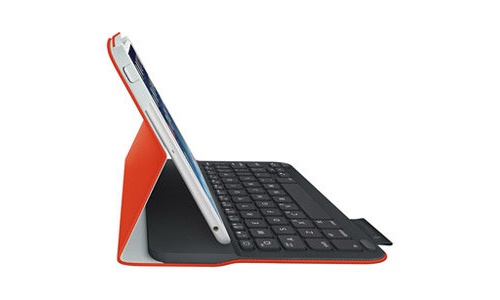 XSDepot 391621 Logitech Ultrathin Keyboard Folio Case for iPad Mini Red & Orange