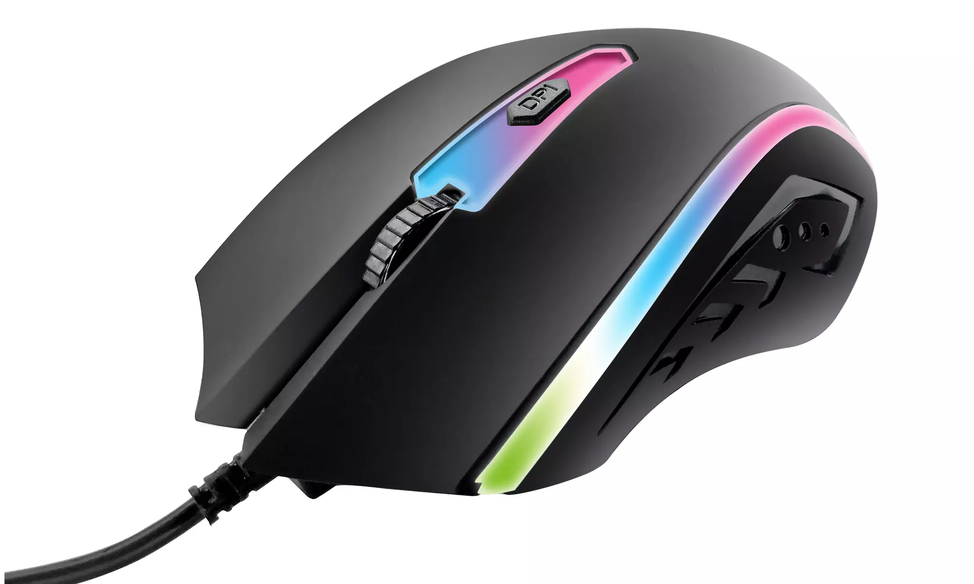 PBX Soldier Wired Gaming Mouse, Ergonomic, Wired, RGB Backlit, Gaming PC Mouse - Primary Image