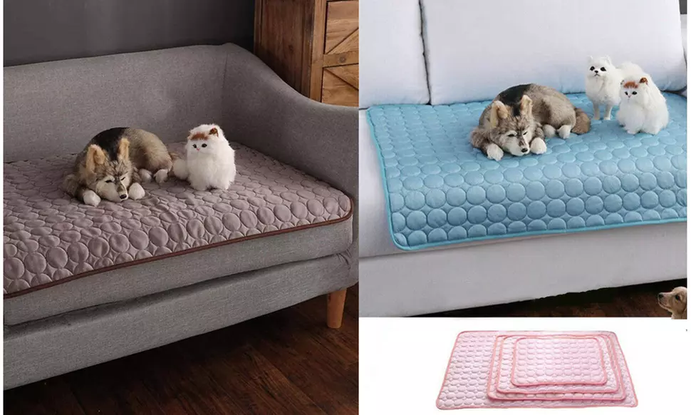 Pet Cooling Mat Cool Pad Comfortable Cushion Bed Blanket for Dog Cat Puppy - Primary Image