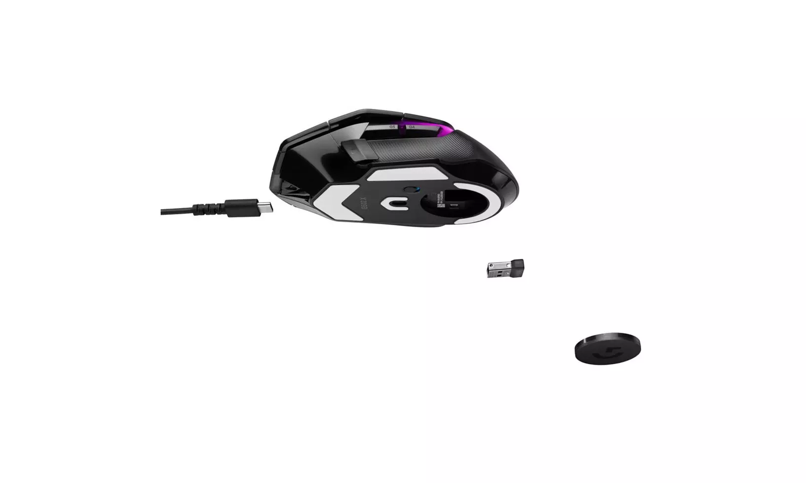 Logitech G502 X PLUS Wireless Gaming Mouse - Black - Primary Image