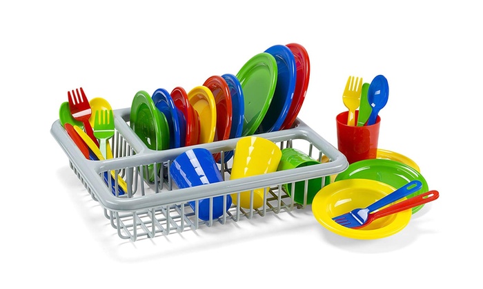 toy plates and cutlery