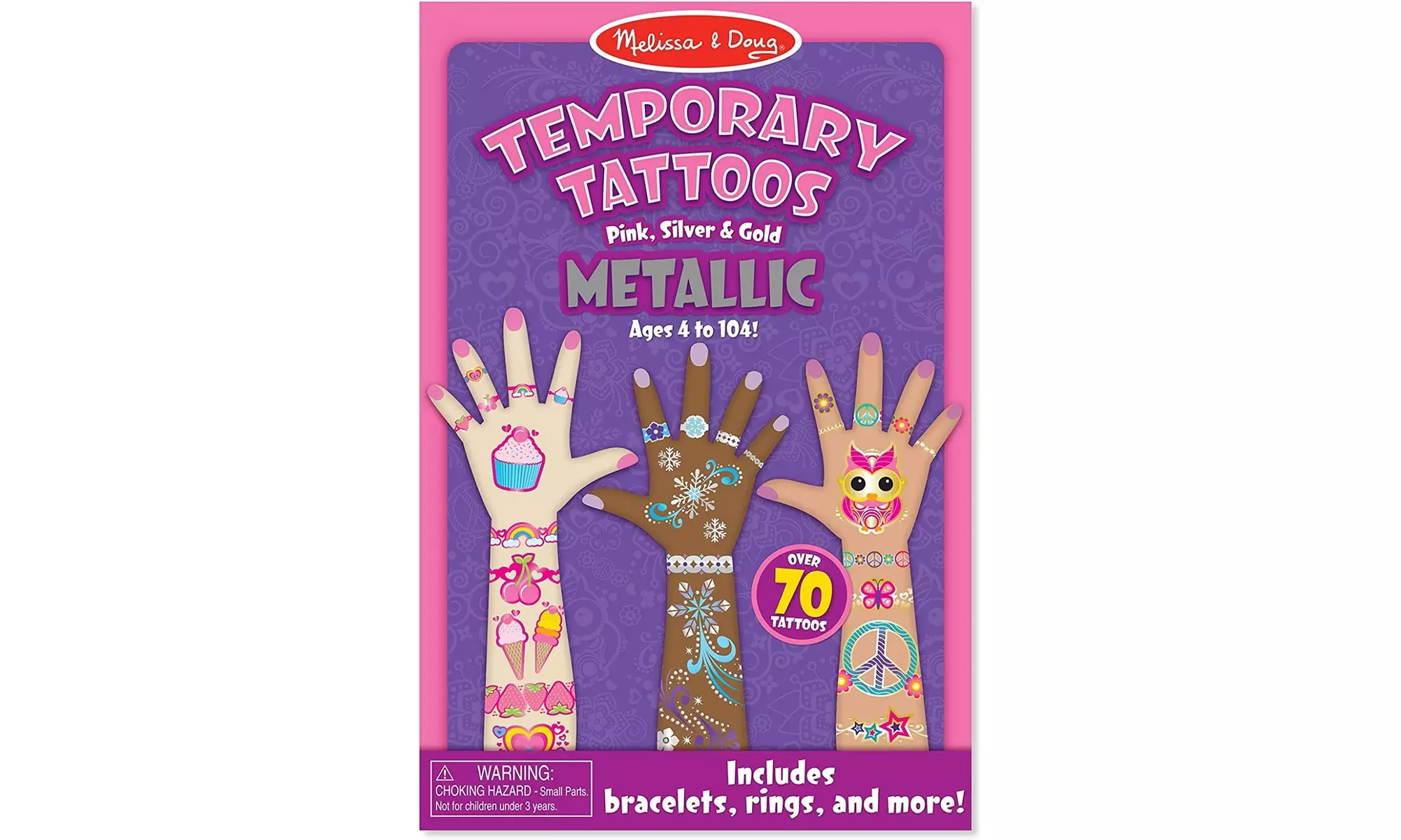 Melissa & Doug Temporary Tattoos - Second Medium