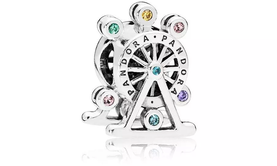 Pandora Ferris Wheel Charm Multi-Colored Crystal Charm - 797199NLCMX - Primary Image