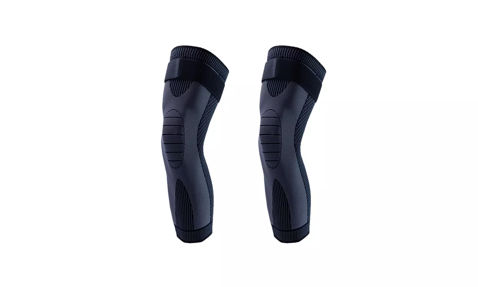 US 1-2 Pcs Full Leg Compression Sleeves Long Knee Braces Support Protector Sport