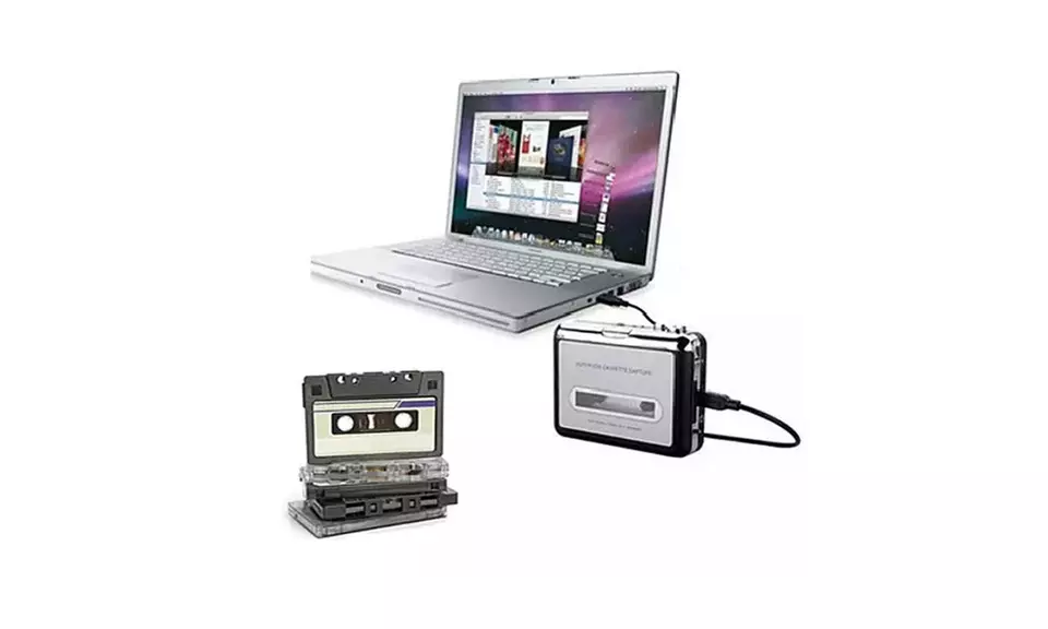 2 in 1 Audio Cassette to MP3 Music converter - Primary Image