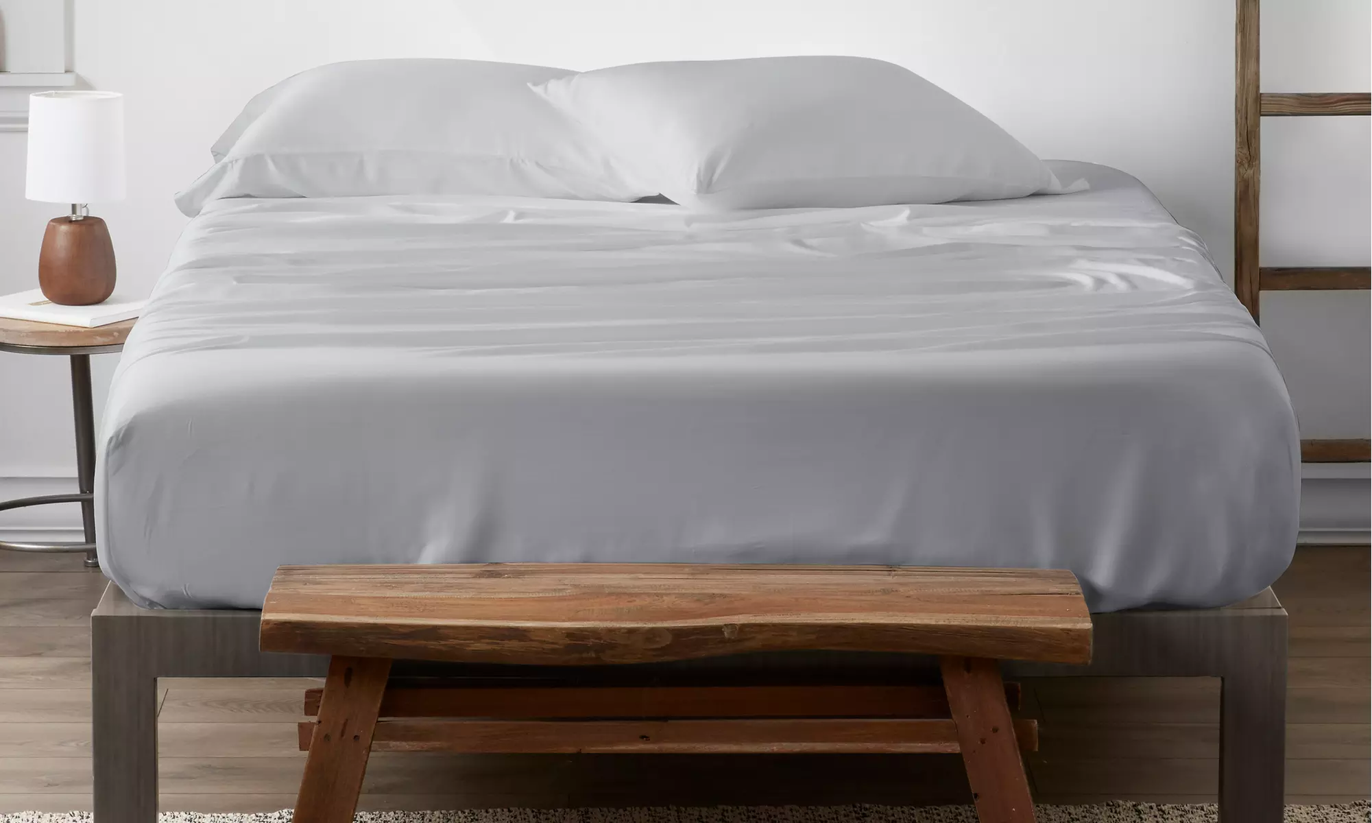 Merit Linens Premium Bamboo 4 Piece Luxury Bed Sheet Set