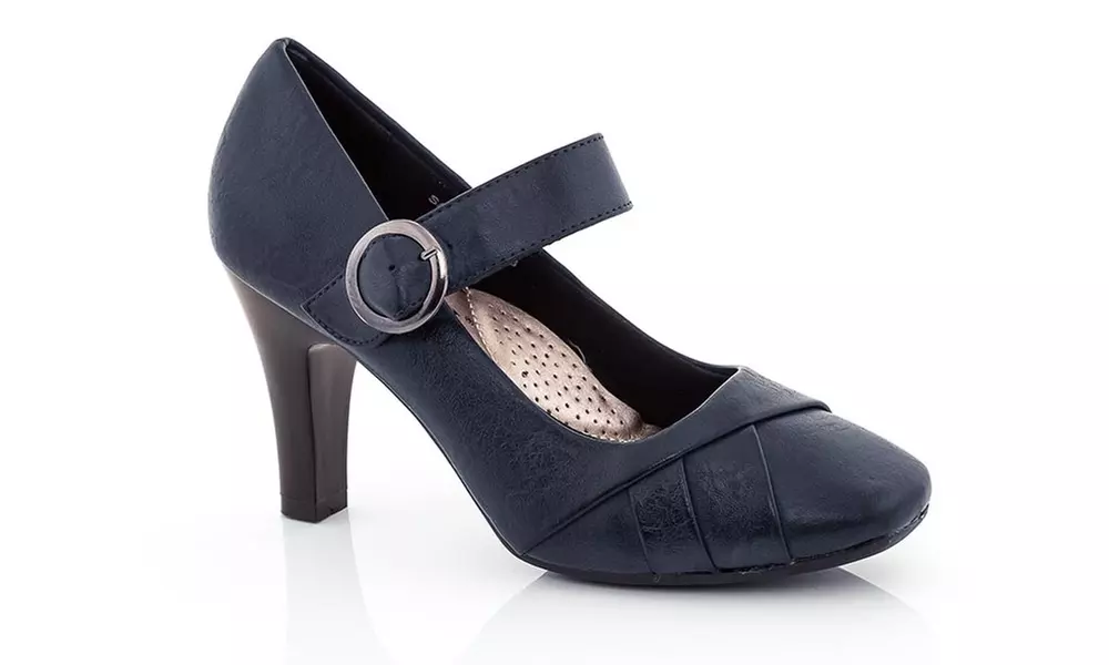 Rasolli Women's Medium Width Classic Mary Jane Shoes