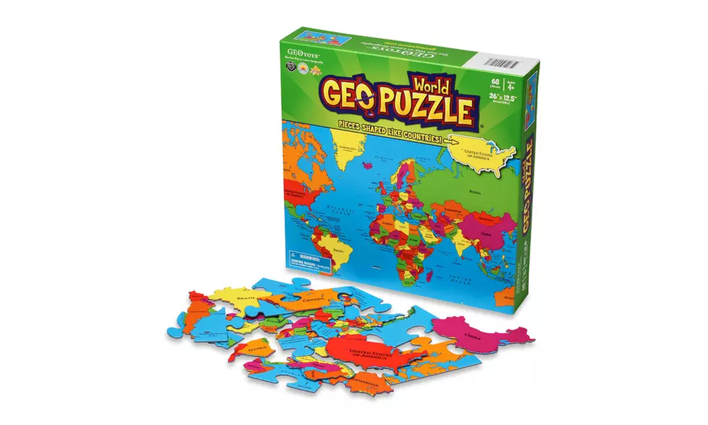 Geotoys - GeoPuzzle World - Primary Image