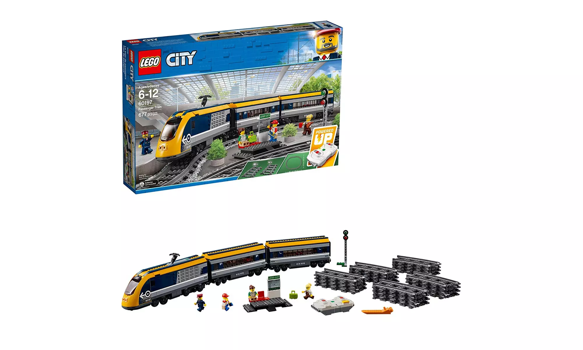 LEGO City Passenger Train 60197 Building Kit (677 Piece) - Second Medium