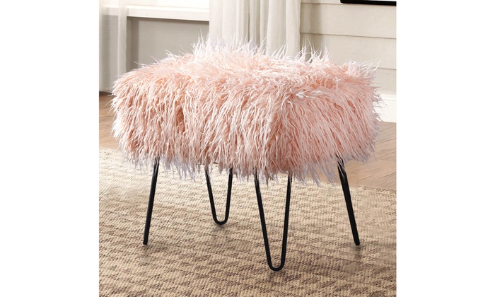 target fur ottoman