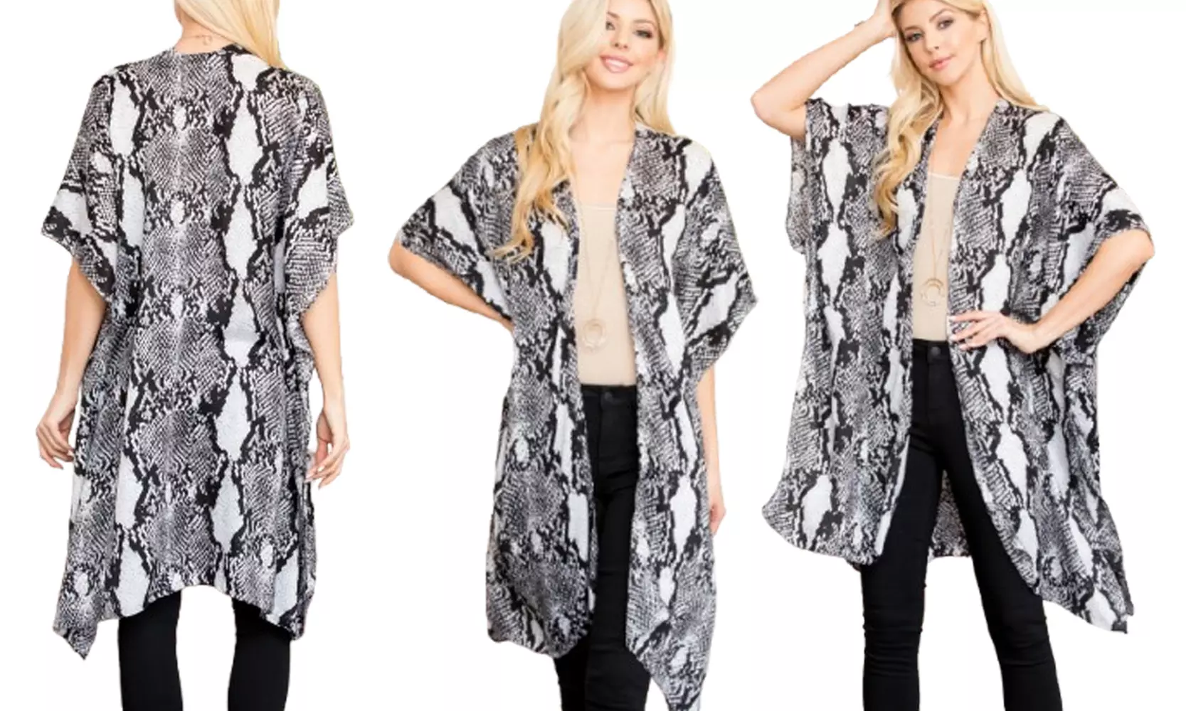 Women's Spring and Summer Kimono and Vest Collection 