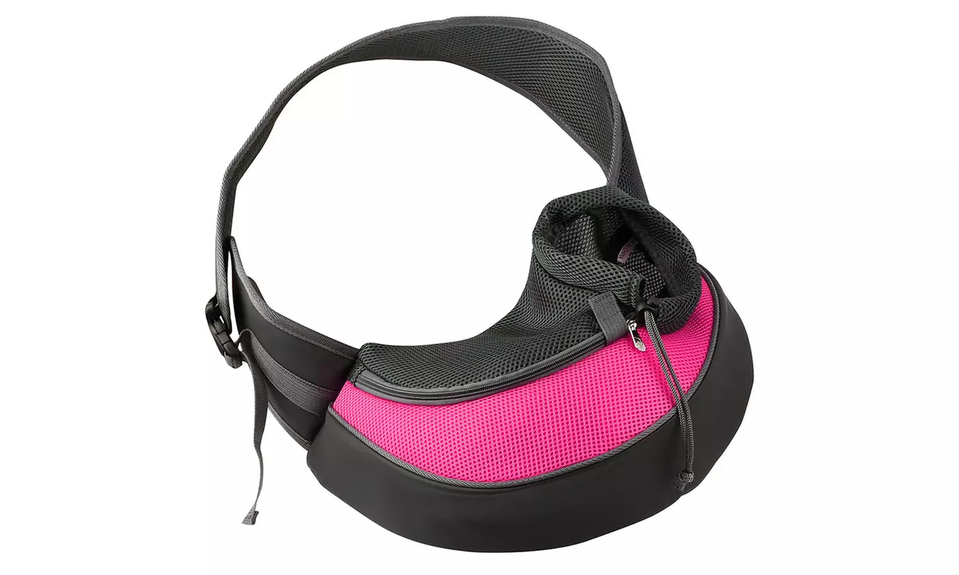 PetLuv Breathable Hands-Free Dog Travel Carrier Shoulder Sling Bag