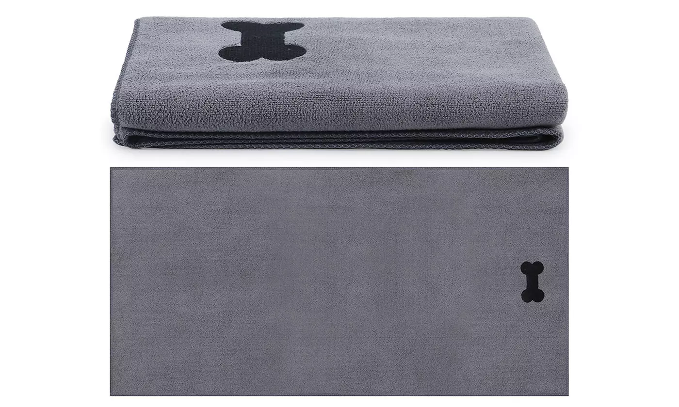 Pet Grooming Towel Absorbent Dog Towels for Dogs Soft Microfiber Quick Drying