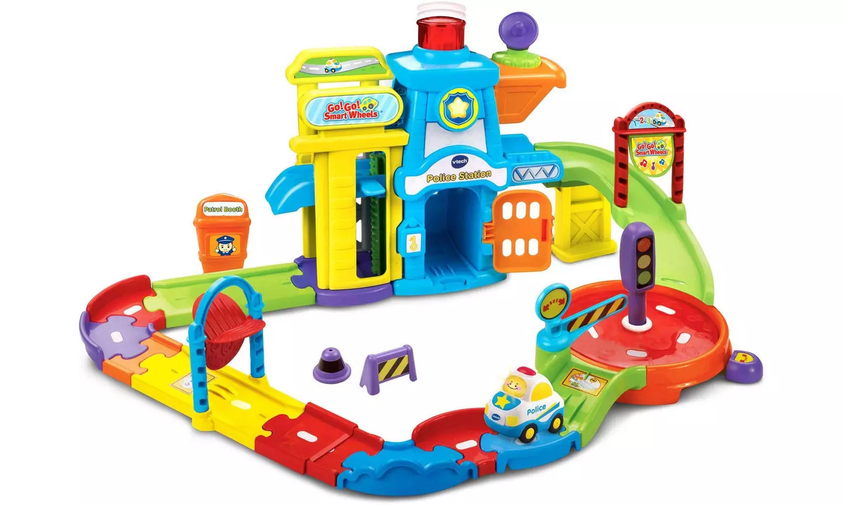 VTech Go! Go! Smart Wheels Police Station Playset - Second Medium
