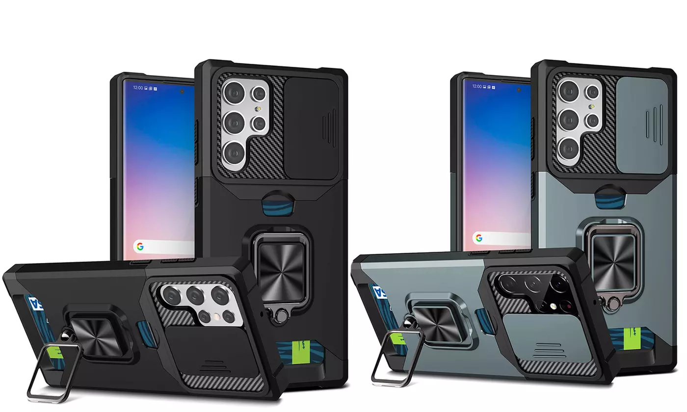 Fpr Samsung Galaxy S23 Ultra / S23 Case Shockproof Tough Heavy Duty Stand Cover - Primary Image