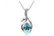 Crystal Elements Crystal Swan Pendent   - Second Medium