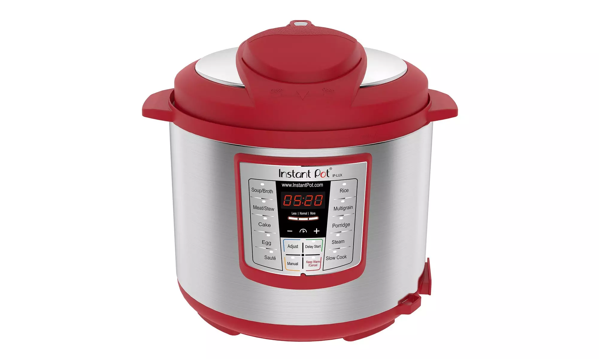 Instant Pot Lux 6 Qt Red 6-in-1 Muti-Use Programmable Pressure Cooker - Primary Image