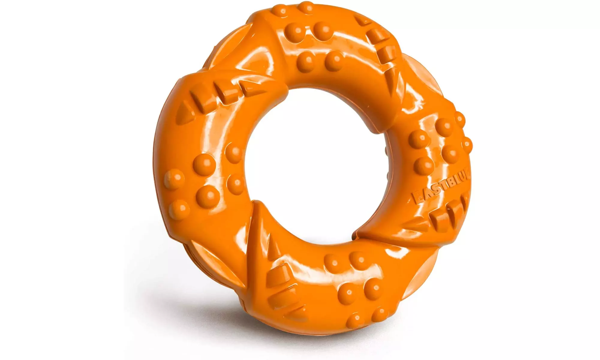 EASTBLUE Dog Chew Toy for Aggressive Chewers:Natural Rubber Puppy Chew Toy - Second Medium