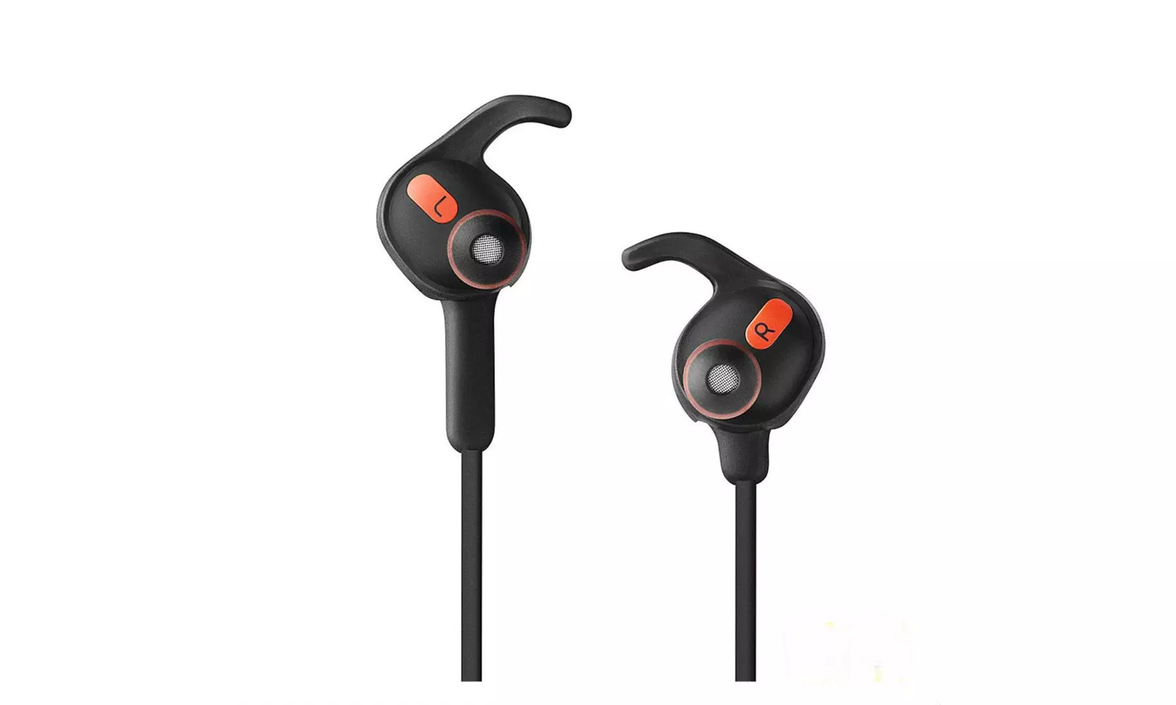 Jabra ROX Wireless Black In-Ear Headset Bluetooth w/ Earwings Gels - Second Medium