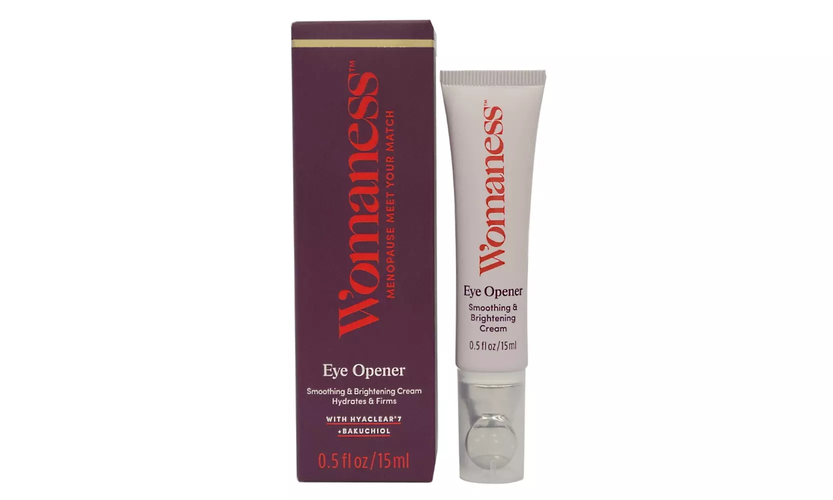Womaness Eye Opener Smoothing & Brightening Cream 0.5 oz / 15 ml - Primary Image