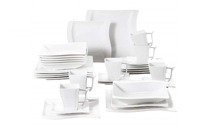 square dinnerware