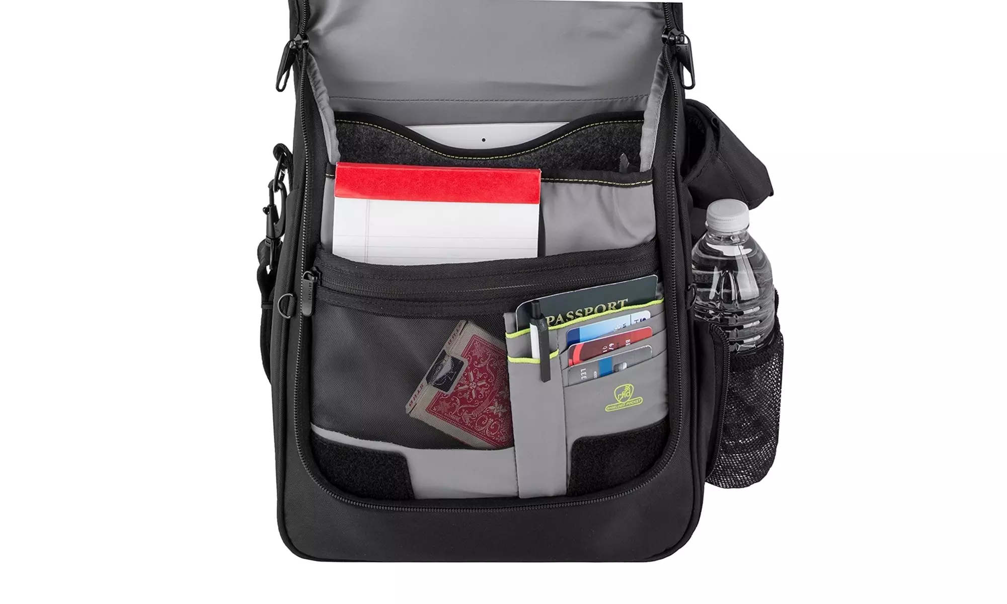 Travelon Anti-Theft Urban North South Messenger Bag - Second Medium