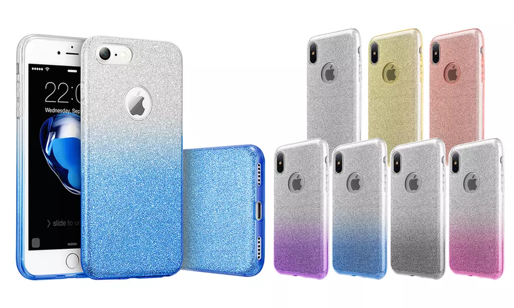 Starry Dazzling TPU Extra Shiny Glitter Protective Case - Primary Image