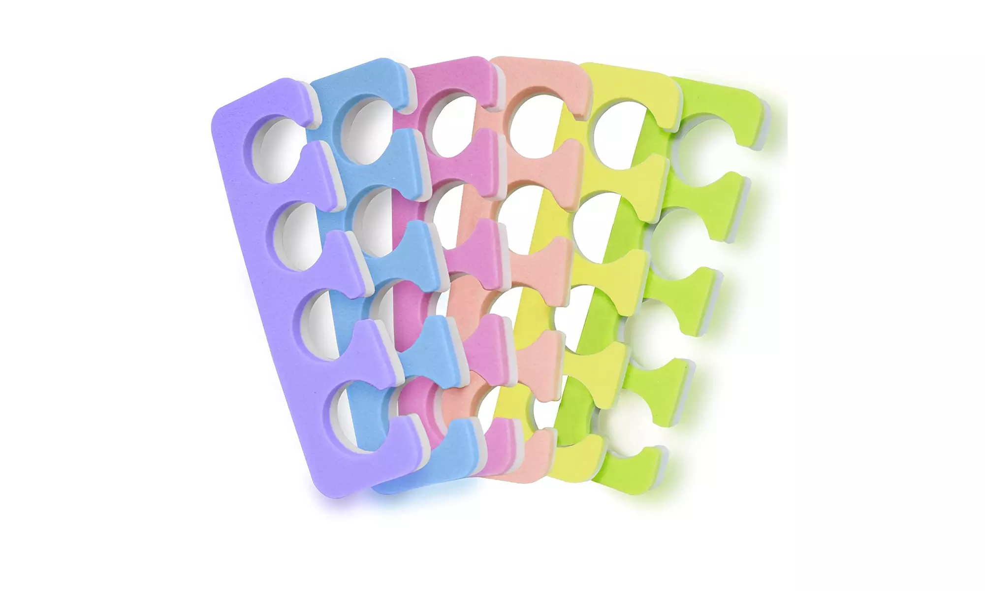 Toe Separators Set - Premium Pedicure Tool Kit  - Second Medium