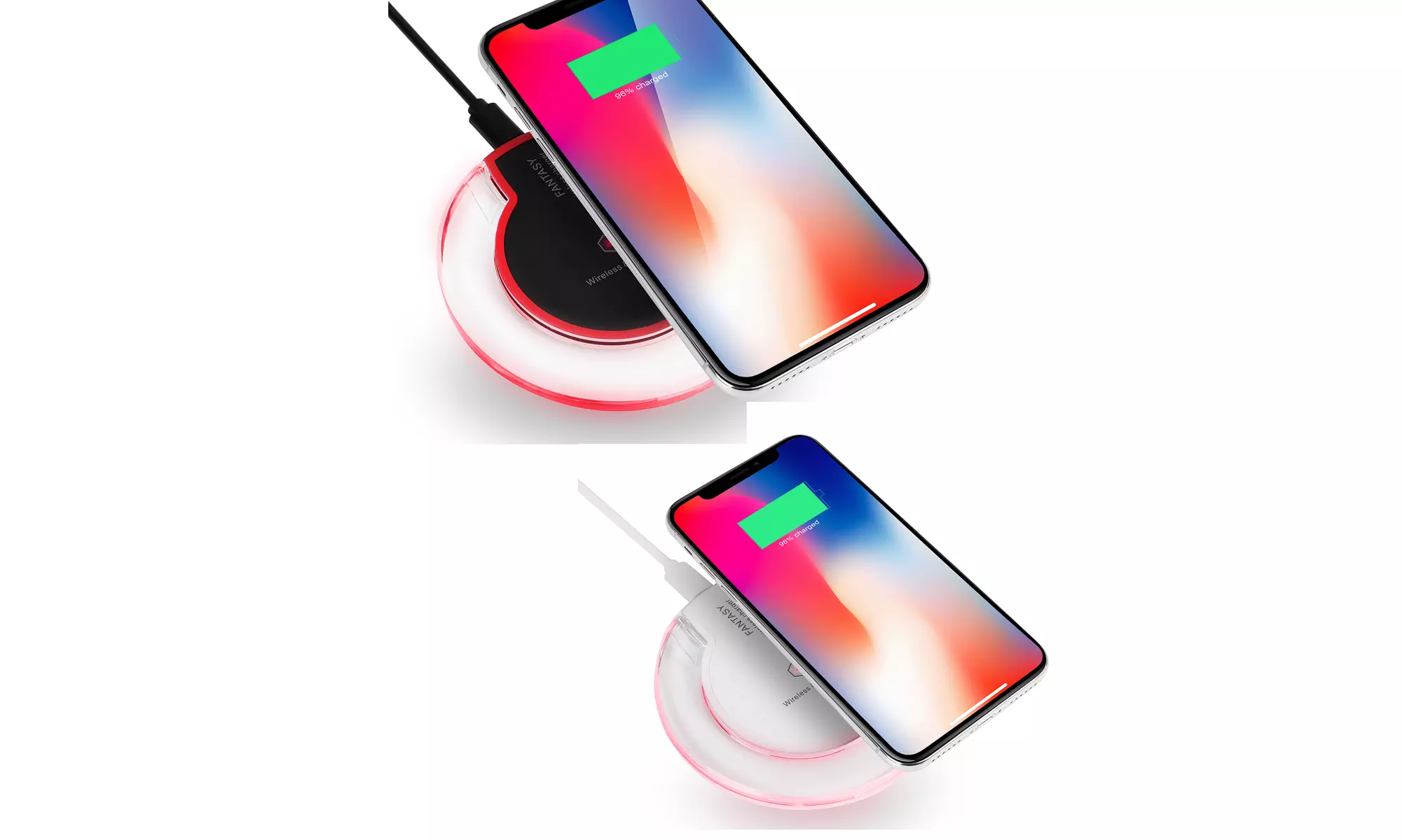 Wireless Qi Charger For Apple iPhone & Samsung - Second Medium