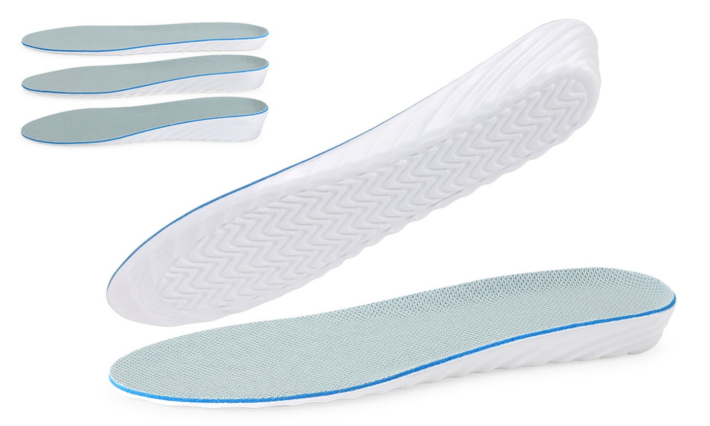 Men Invisible Height Increase Insoles Heel Lift Shoe Inserts Pad