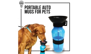 Portable Auto Mug for Pets - Portable Dog Bottle - Mini Water Bottle Dispenser