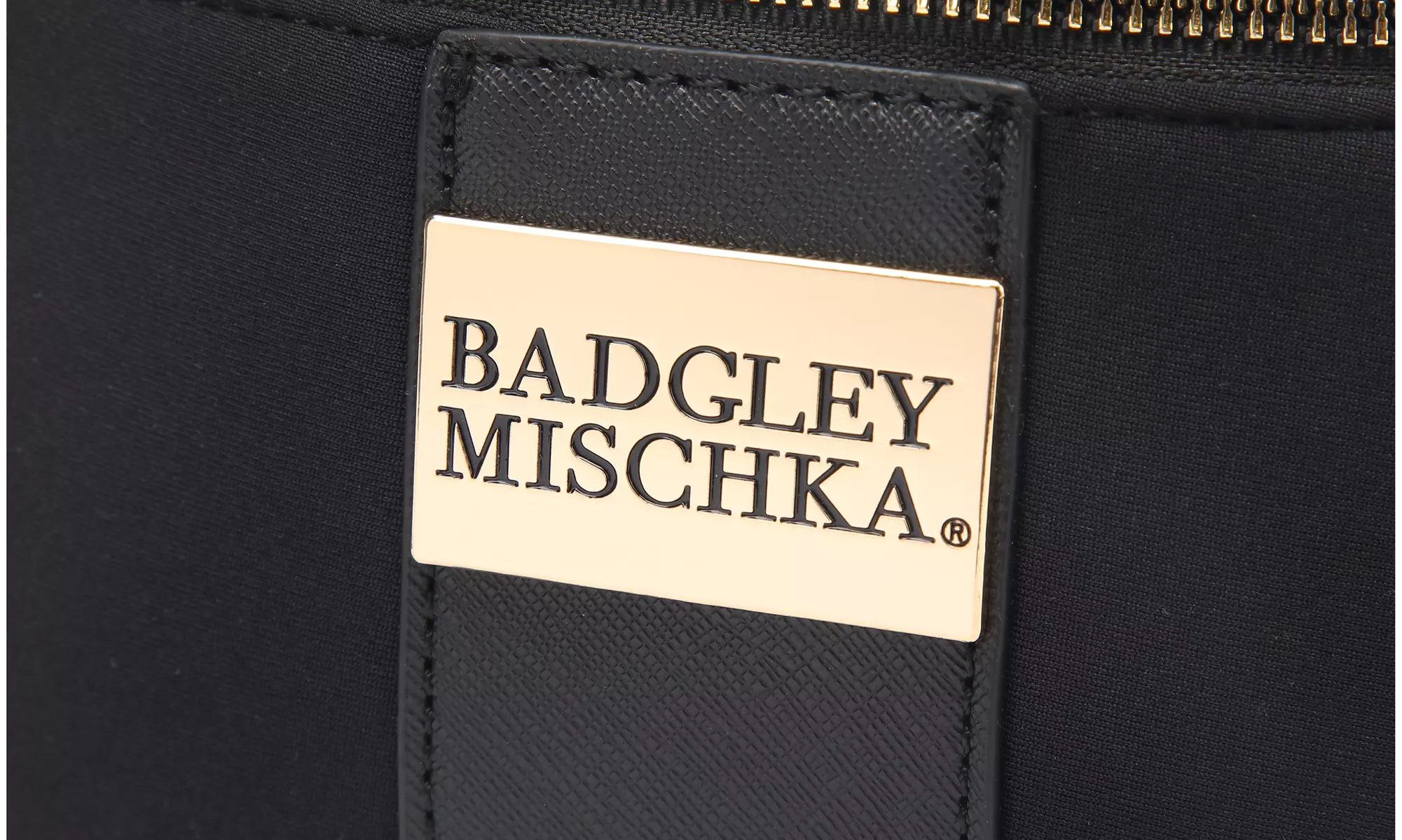 BADGLEY MISCHKA Sage Scuba and Vegan Leather Belt Bag - Fanny Pack